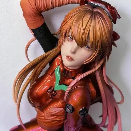 Evangelion Asuka Langley Plugsuit Stool Statue (42 cm)