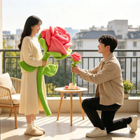 Love Blossoms Long-Stem Plush Rose