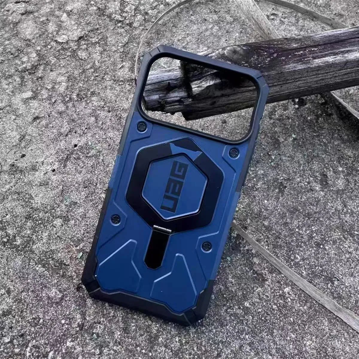 UAG Rugged Kickstand Armor Case (For iPhone)