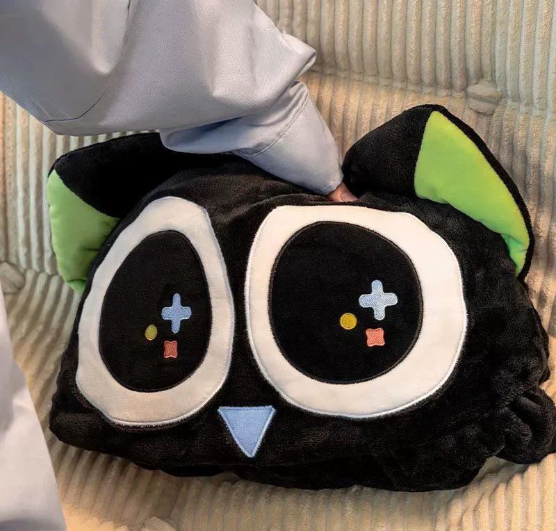 Midnight Owl Spirit Hooded Blanket Cloak