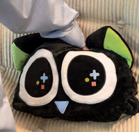 Midnight Owl Spirit Hooded Blanket Cloak
