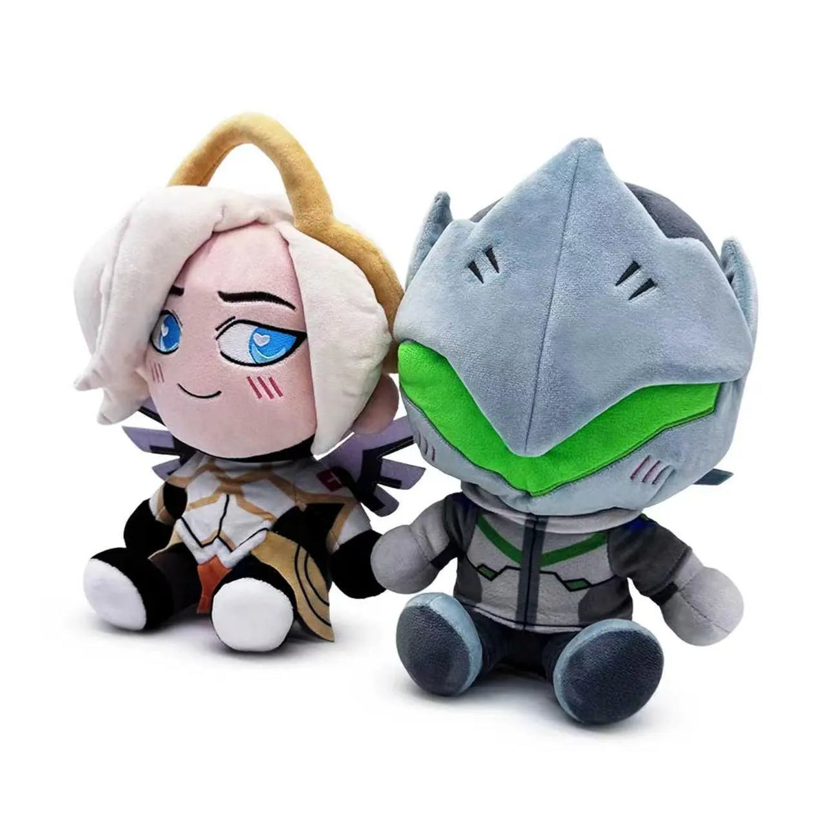 Overwatch Mercy & Genji Gency Duo Chibi Plush (20 cm)