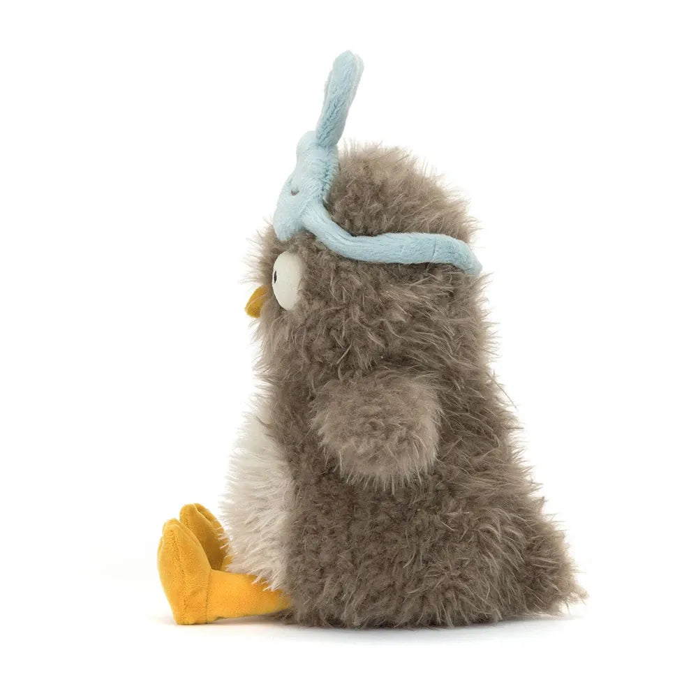 JC Snoozing Owl Bedtime Sleep Mask Plush (20 cm)