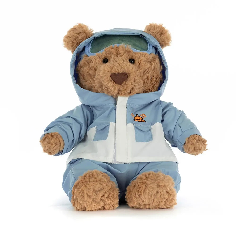 JC Bartholomew Bear Skiing Outfit Plush (28 cm)