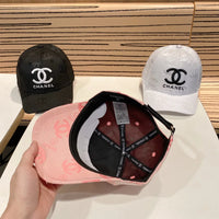 Luxury CC Jacquard Monogram Baseball Cap