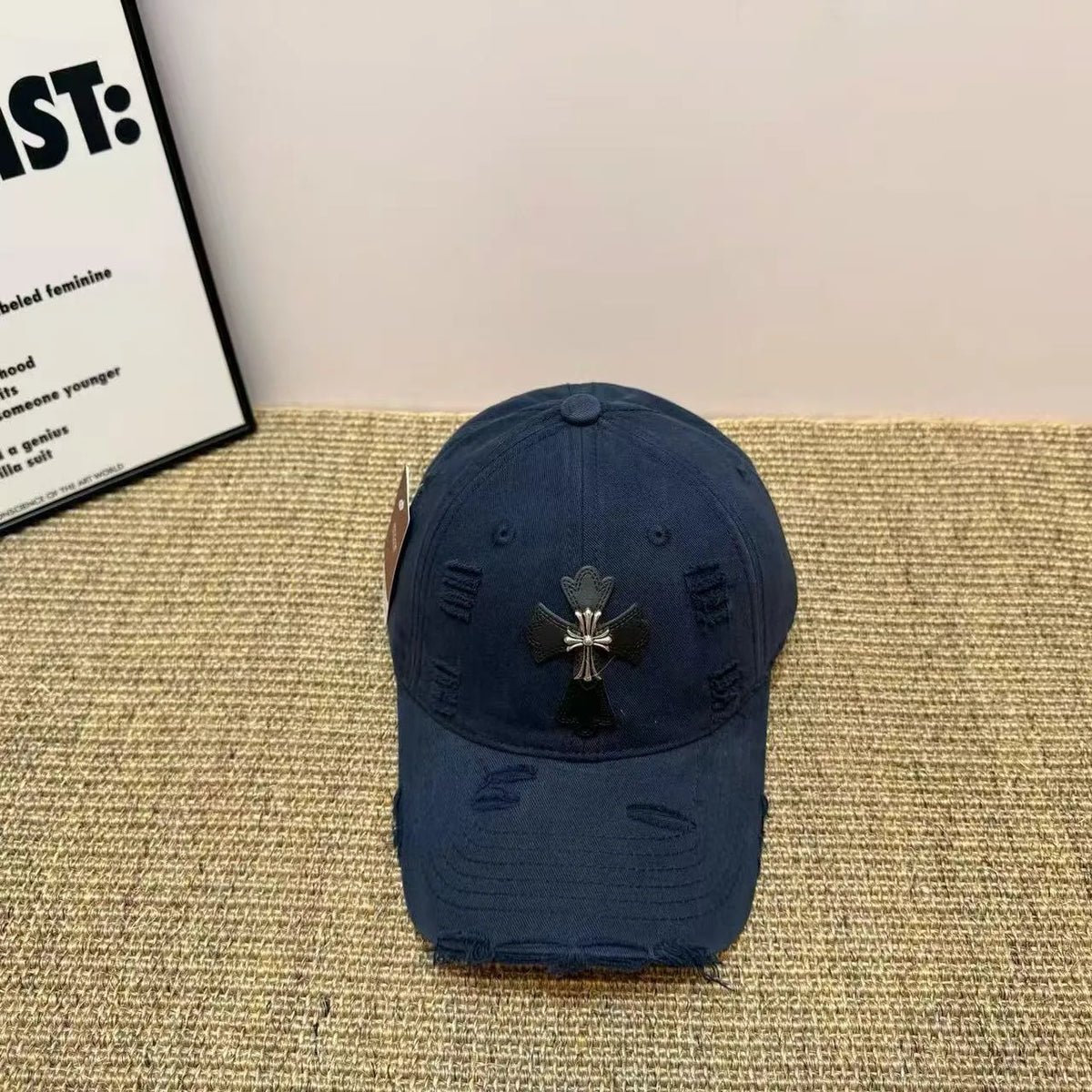 GotCH Leather Patch Vintage Ball Cap