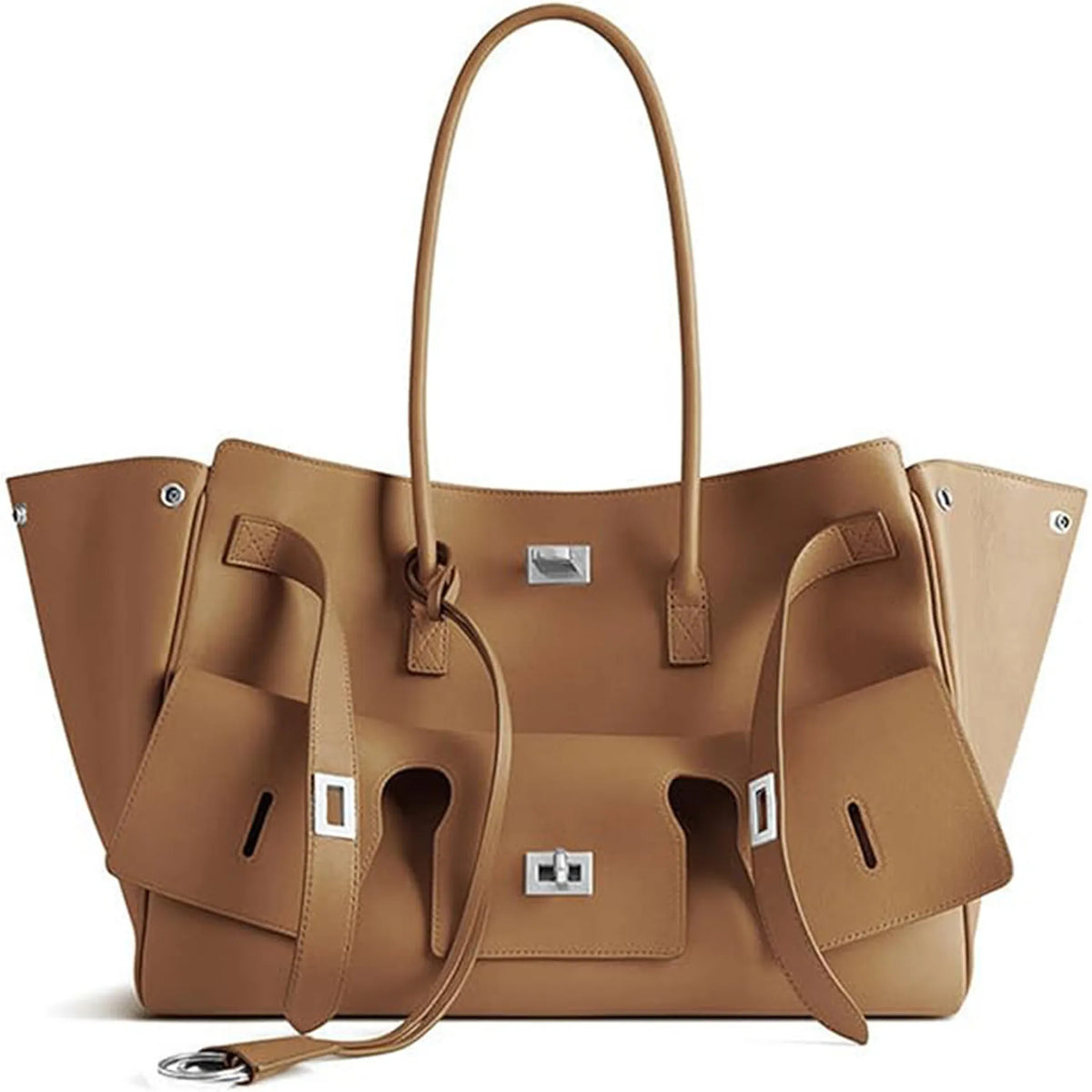 BALN Bel Air Smooth Leather Carry All Tote Bag