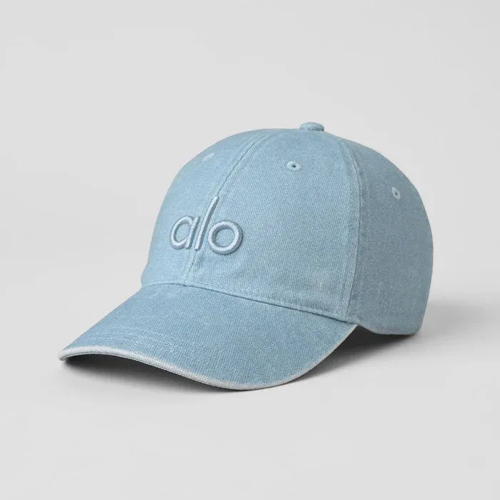 Alo Yoga Washed Denim Off-Duty Baseball Cap