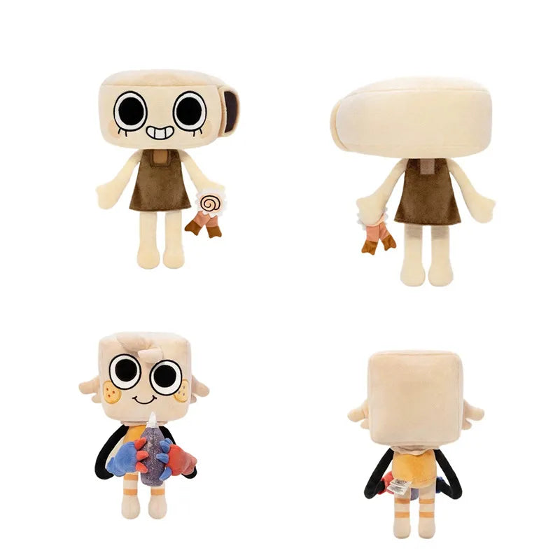 Dandy World Teagan and Scraps Chibi Plush Dolls (31 cm)