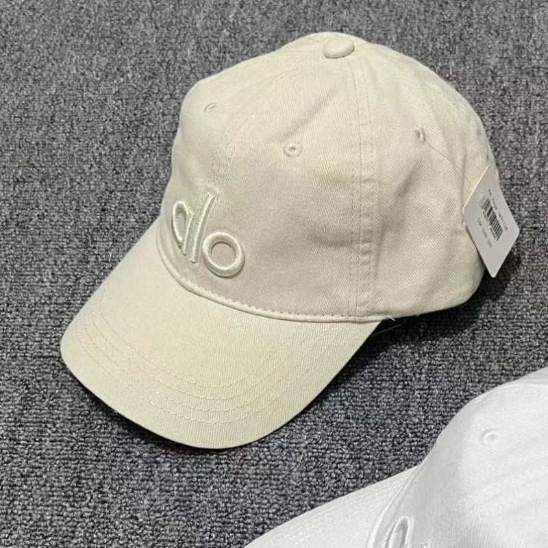Alo Off Duty Embroidered Cotton Dad Cap