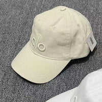 Alo Off Duty Embroidered Cotton Dad Cap