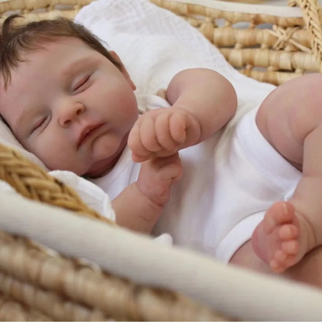 Sleeping Newborn Chubby Reborn Baby Doll