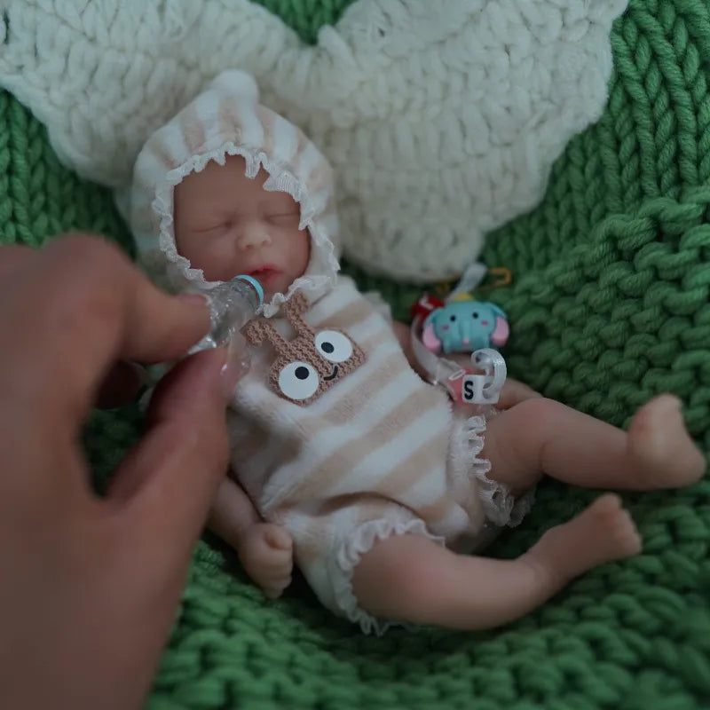 Palm Sized Silicone Mini Reborn Infant