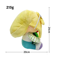 Blonde Trapper Hat Gamer Girl Avocado Plush Toy (24 cm)