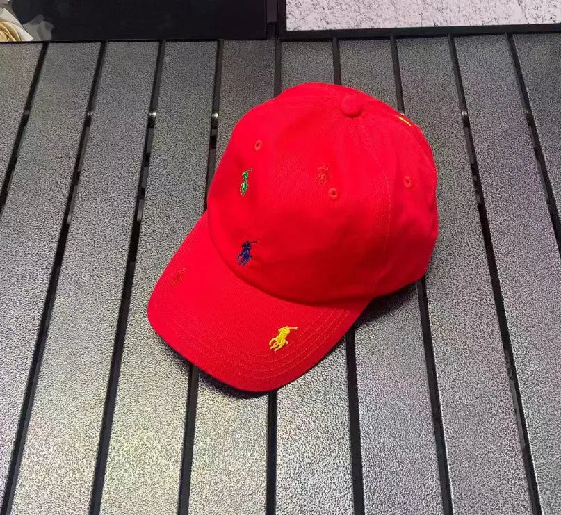 PRL Embroidered Pony Cotton Cap