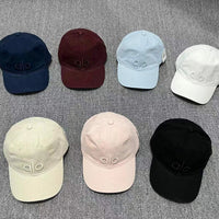 Alo Off Duty Embroidered Cotton Dad Cap