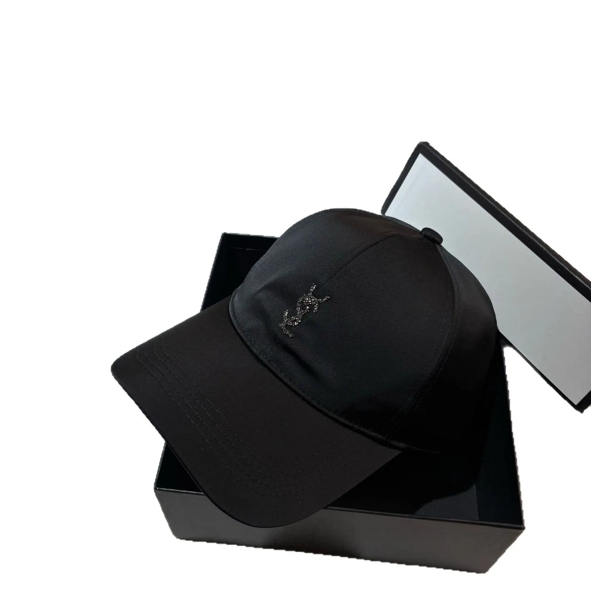 YesL Crystal Satin Streetwear Baseball Cap