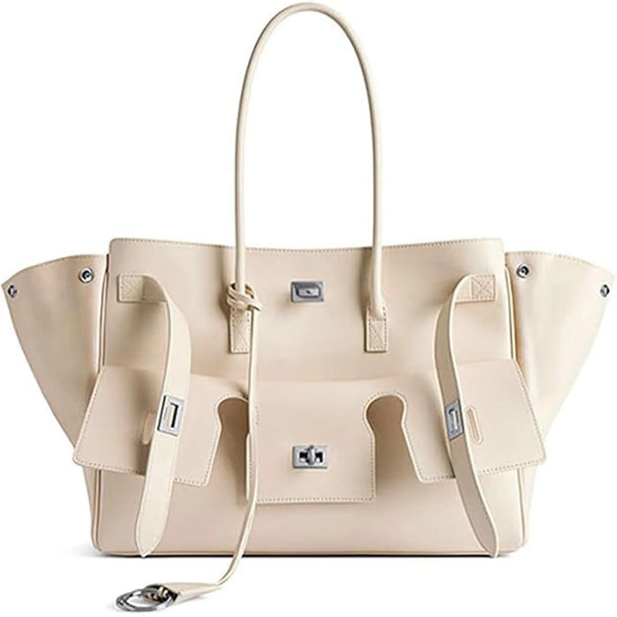 BALN Bel Air Smooth Leather Carry All Tote Bag