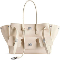 BALN Bel Air Smooth Leather Carry All Tote Bag