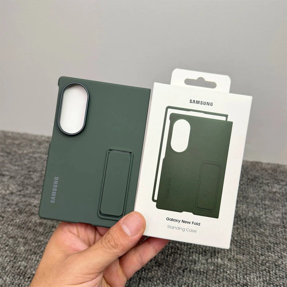Samsung Silicone Standing Grip Protective Case (For Z Fold)