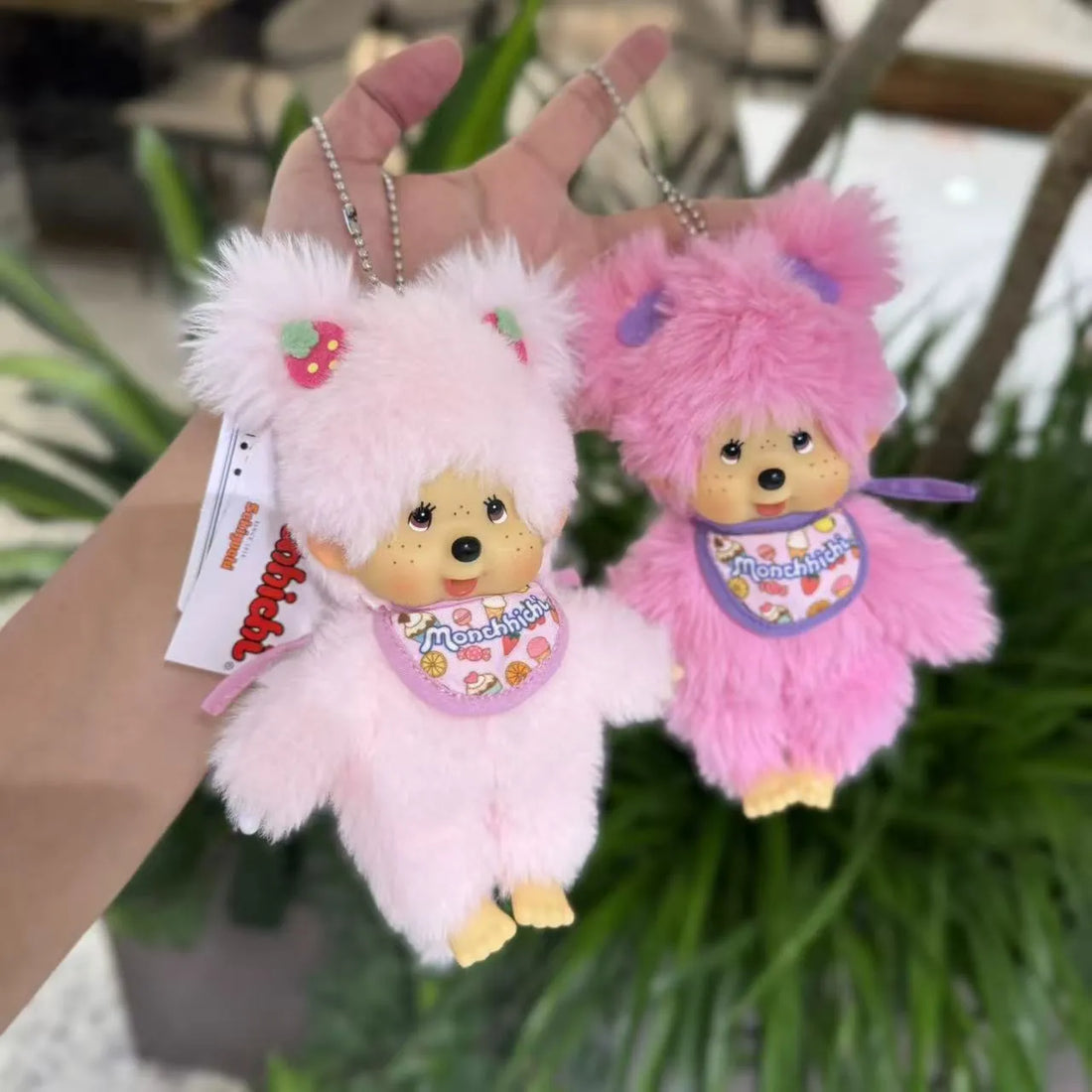 Sekiguchi Monchhichi Fruit Treats Plush Keychain
