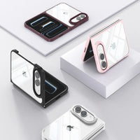 Shield Clear Flat Back Shockproof Case (For iPhone Duo)