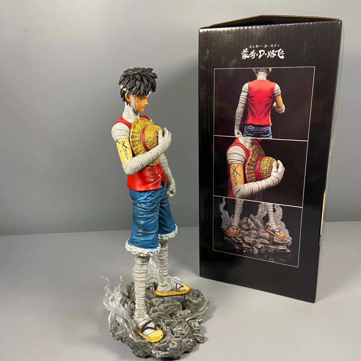 One Piece Luffy Post Marineford Silent Vow Statue (29 cm)