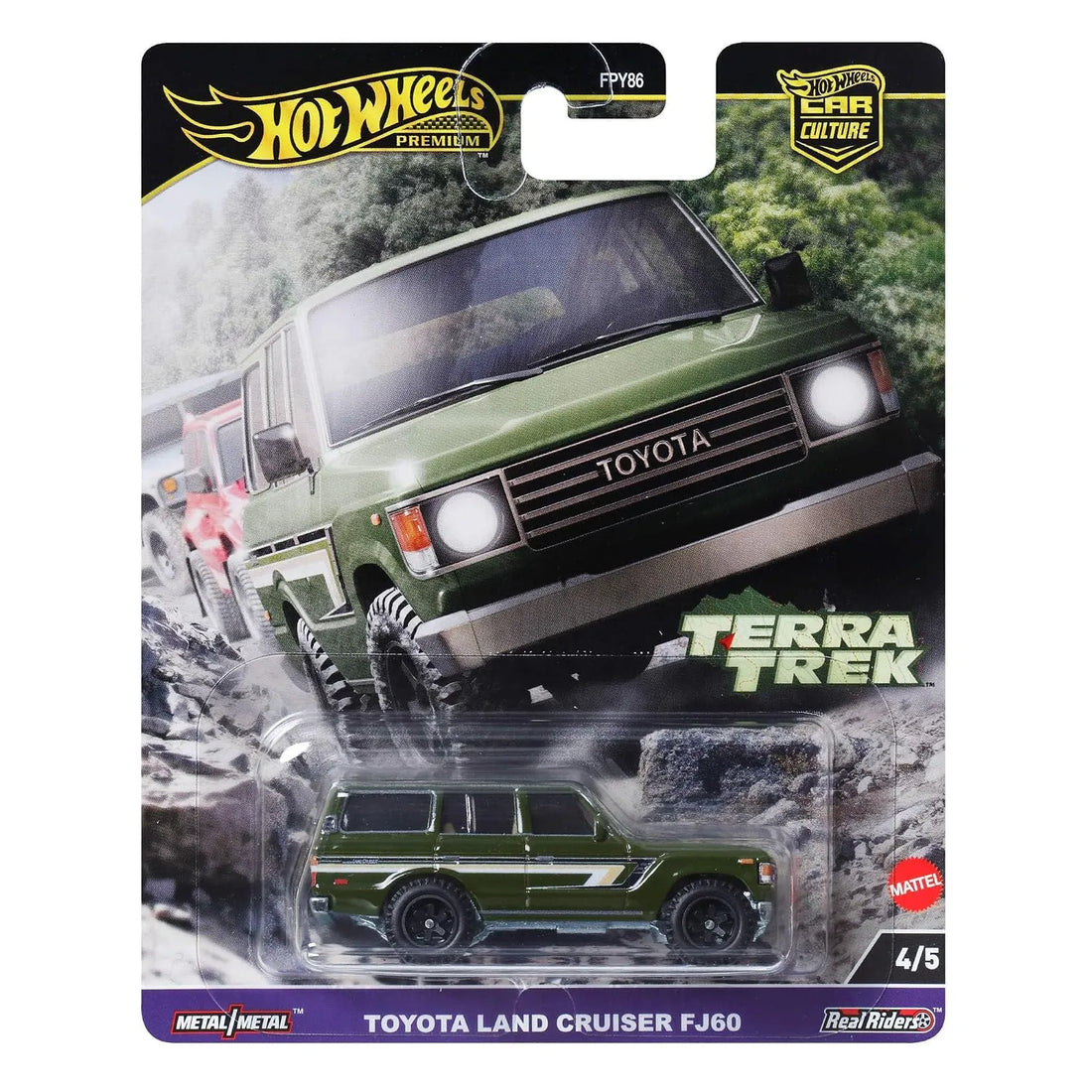 Hot Wheels Terra Trek Toyota Land Cruiser FJ60 Vehicle
