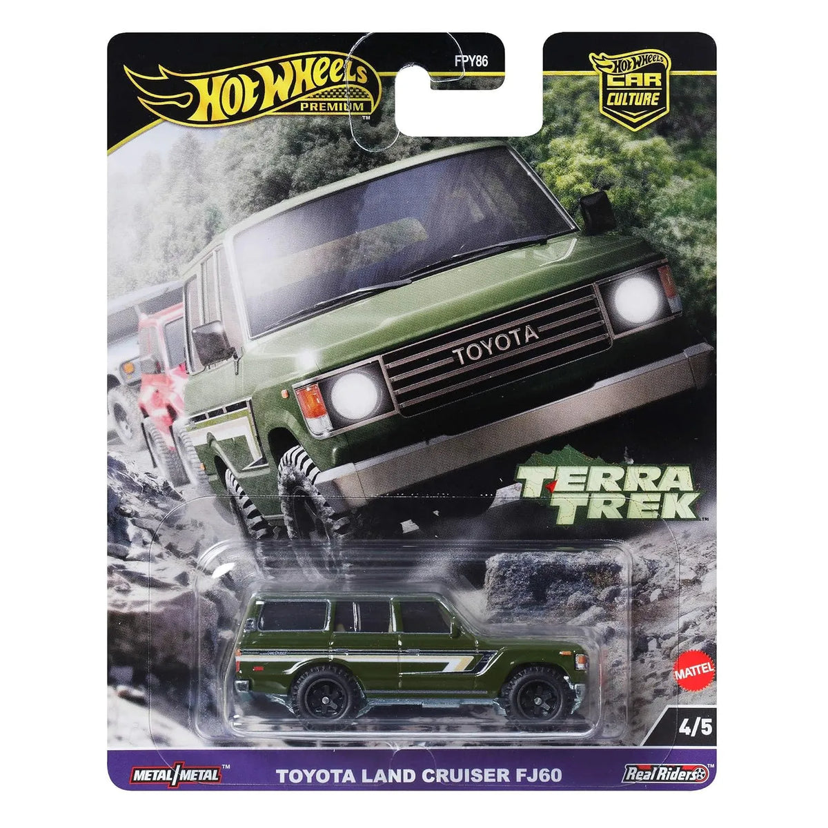 Hot Wheels Terra Trek Toyota Land Cruiser FJ60 Vehicle