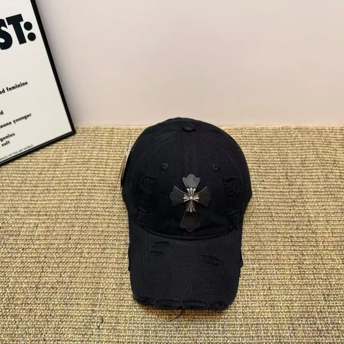 GotCH Leather Patch Vintage Ball Cap