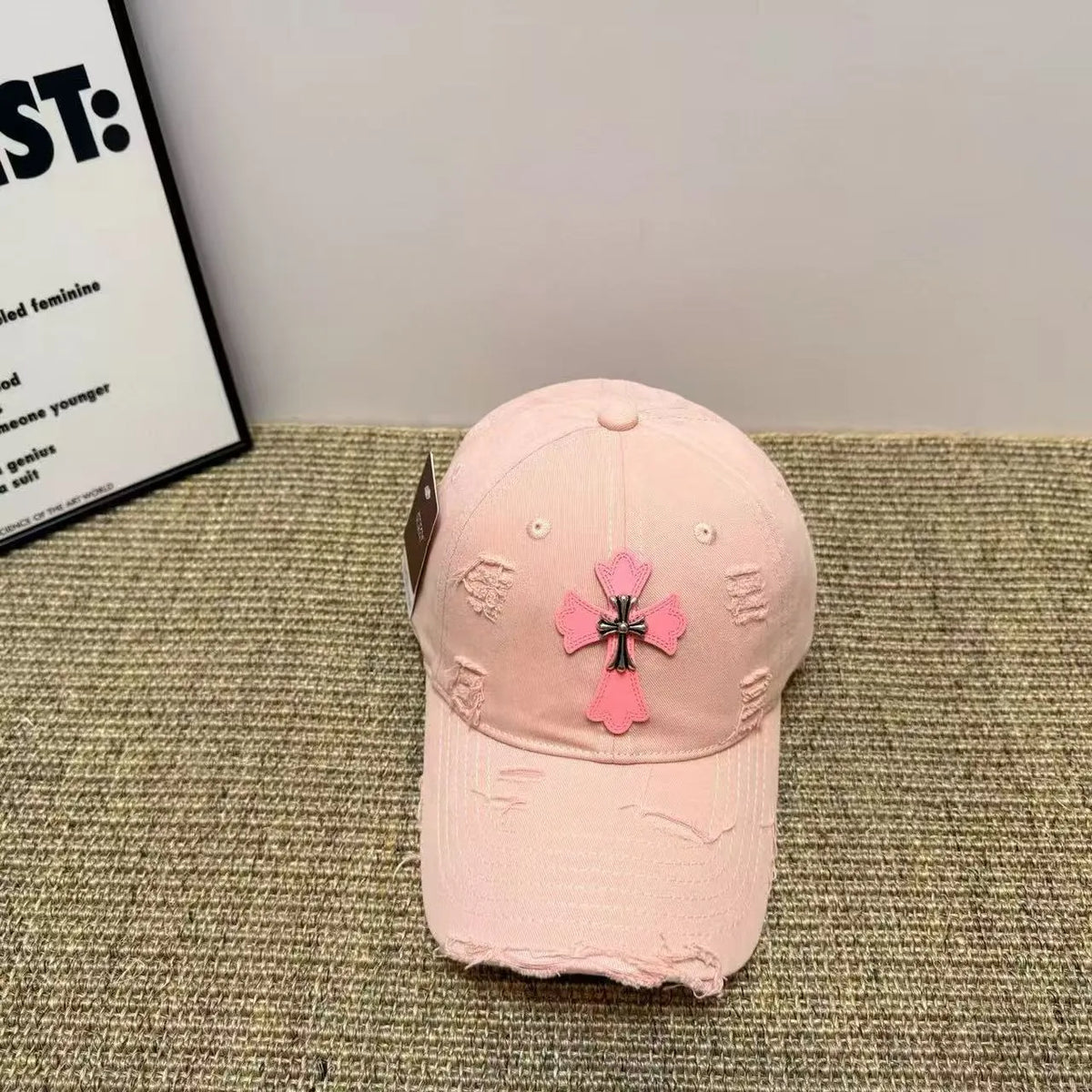GotCH Leather Patch Vintage Ball Cap