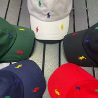 PRL Embroidered Pony Cotton Cap