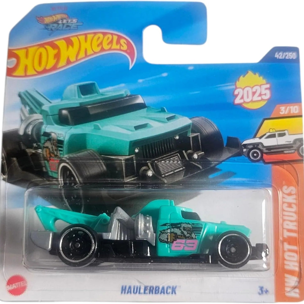 Hot Wheels Haulerback Let's Race Vehicle