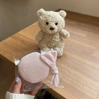 JC Pink Aviator Bear Cloud-Plush Companion