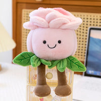JC Botanical Bloom Sitting Rose Plush (22 cm)
