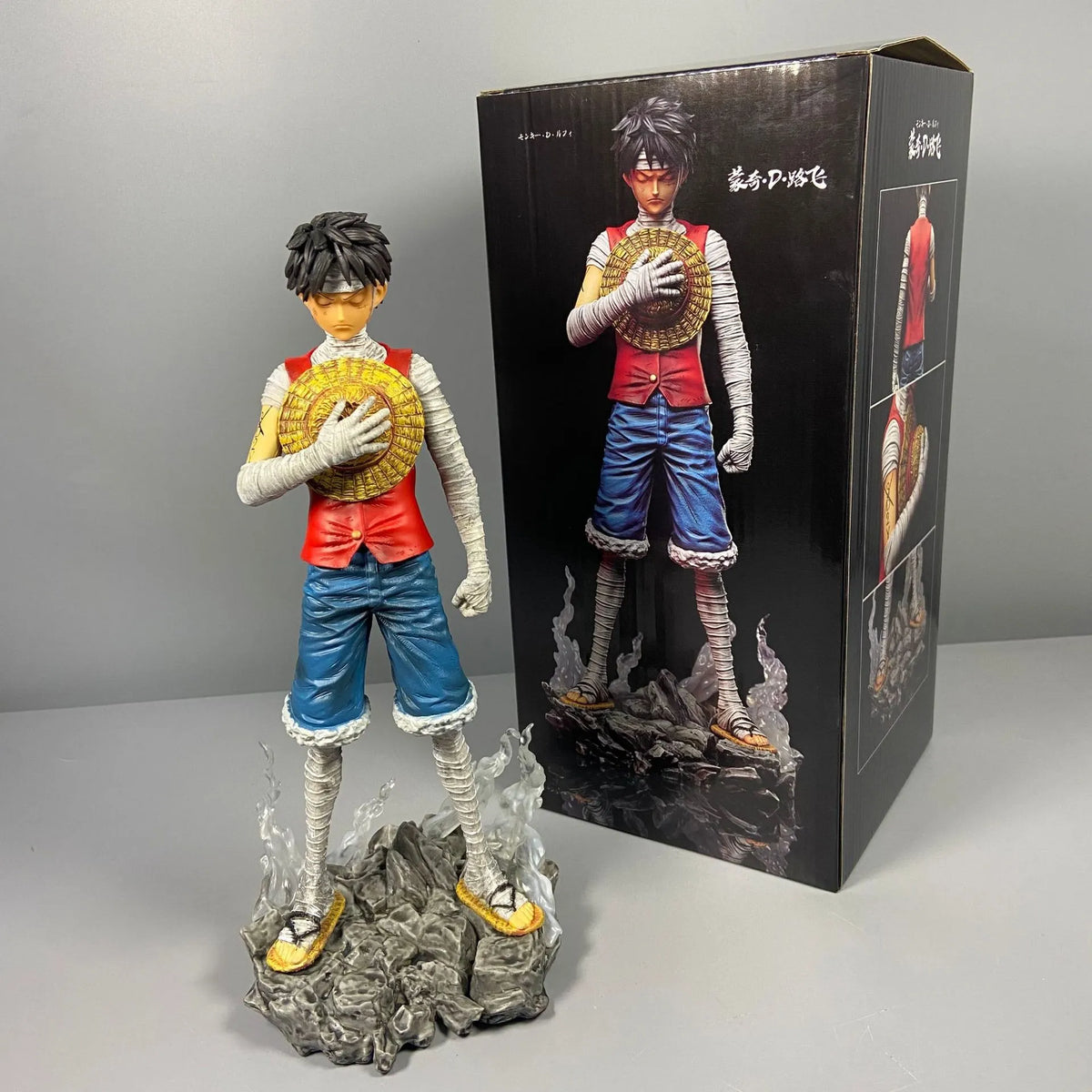 One Piece Luffy Post Marineford Silent Vow Statue (29 cm)