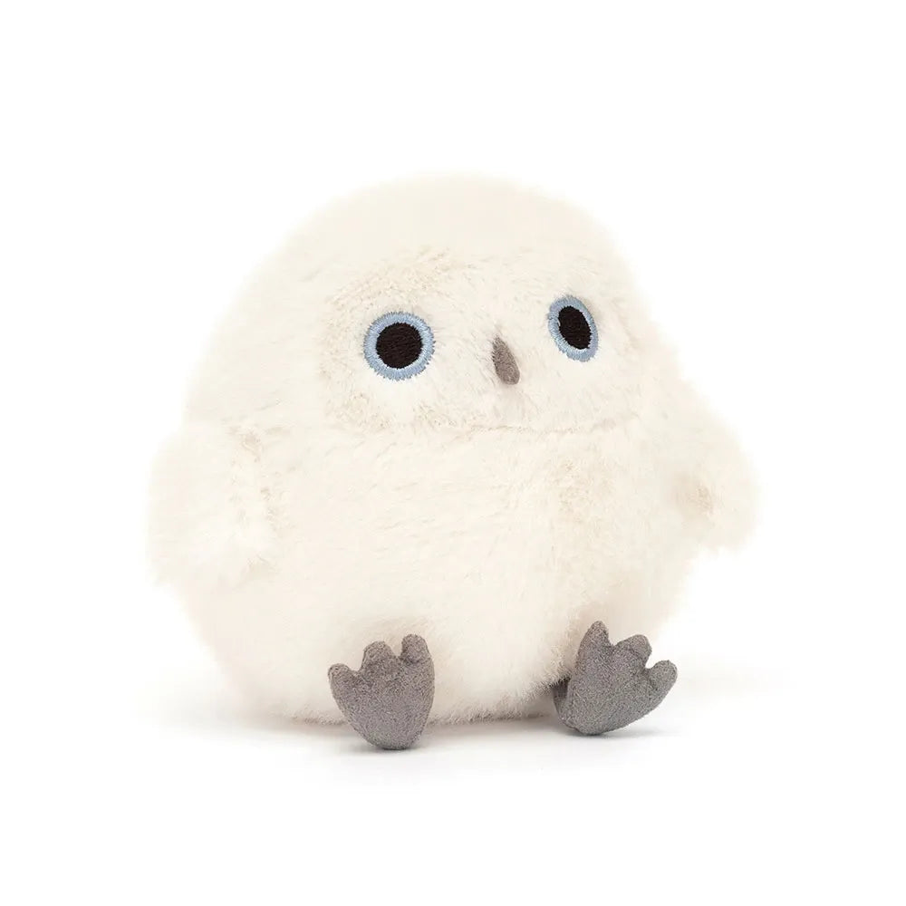 JC Waddle Birdling Snowy Owl Keepsake Plush