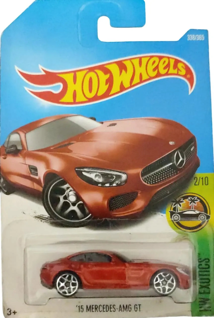 Hot Wheels '15 Mercedes-AMG GT Exotic Track Vehicle