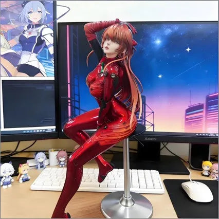 Evangelion Asuka Langley Plugsuit Stool Statue (42 cm)