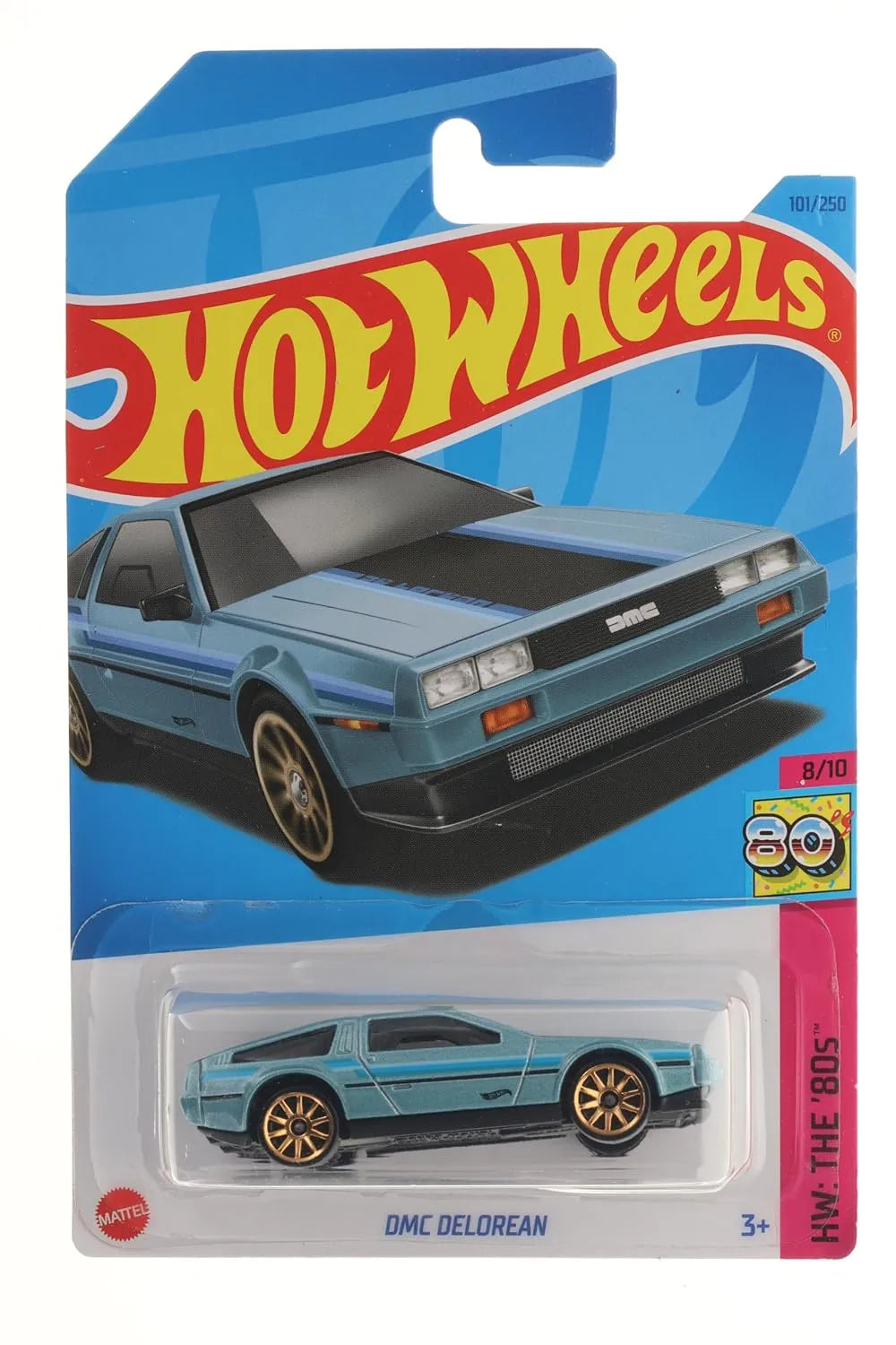 Hot Wheels 80s DMC DeLorean Coupe Vehicle
