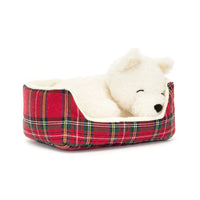 JC West Highland Pup Basket Companion