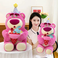 DZNY Strawberry Party Bear Anniversary Plush