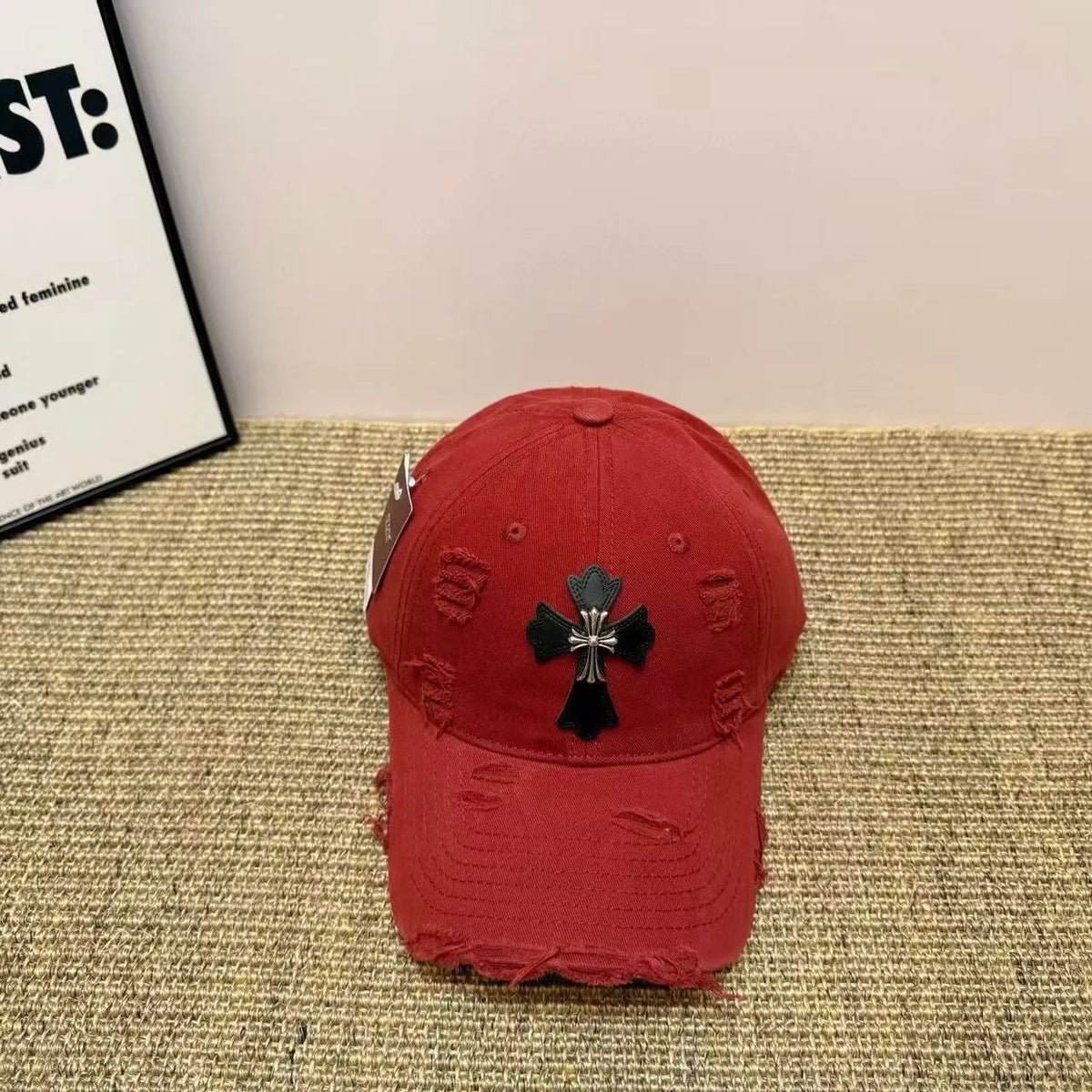 GotCH Leather Patch Vintage Ball Cap
