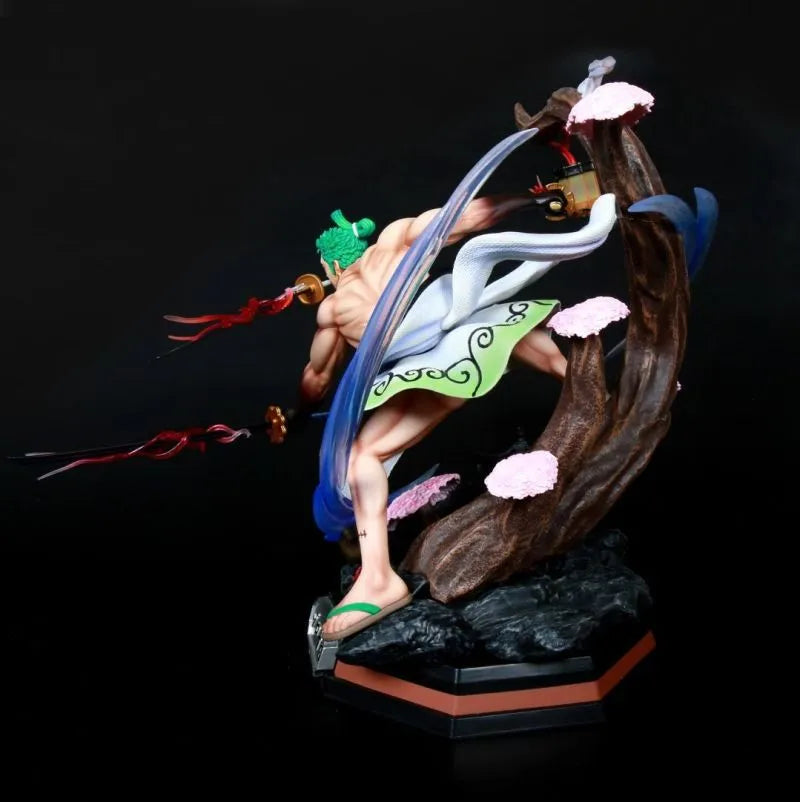 One Piece Zoro Zorojuro Wano Country Statue (39 cm)