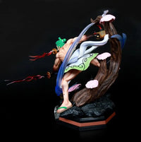 One Piece Zoro Zorojuro Wano Country Statue (39 cm)