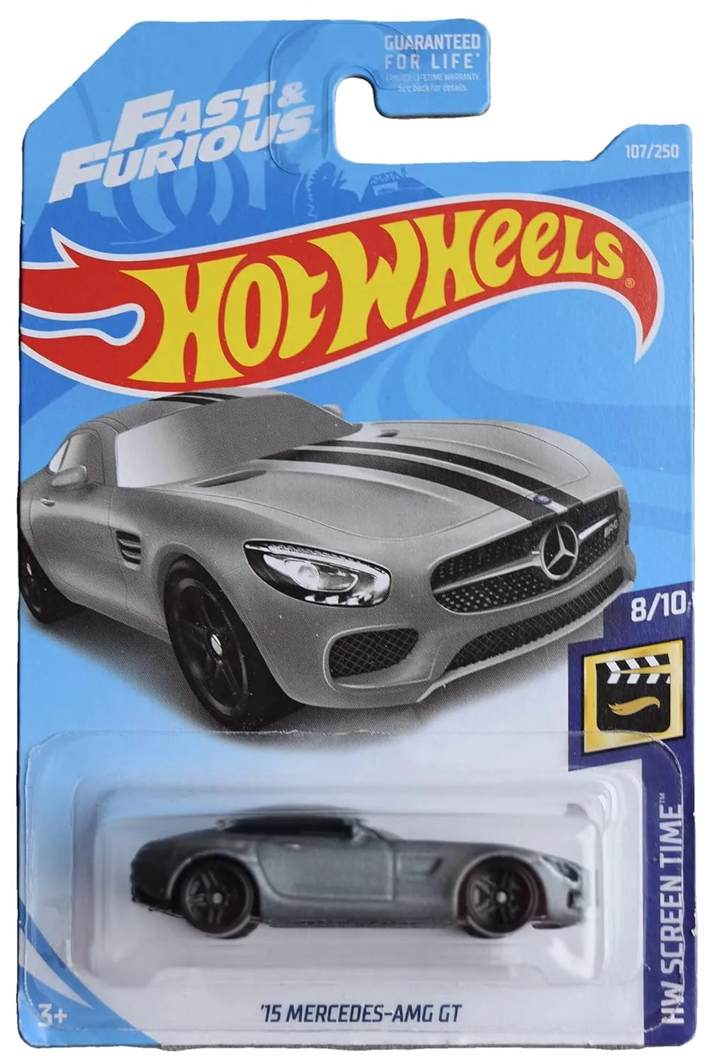 Hot Wheels Fast & Furious Mercedes AMG GT Vehicle