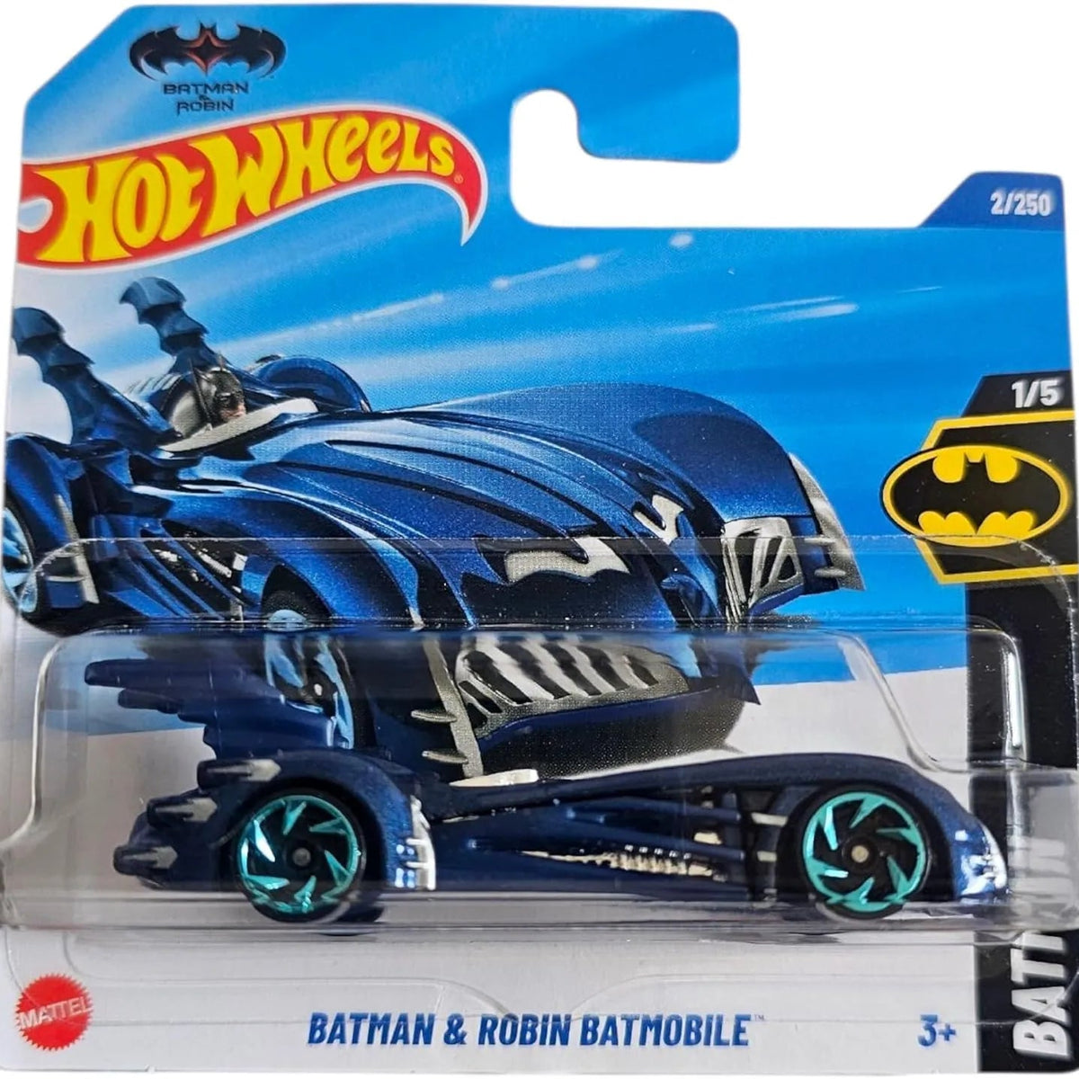 Hot Wheels Batman & Robin Batmobile Vehicle