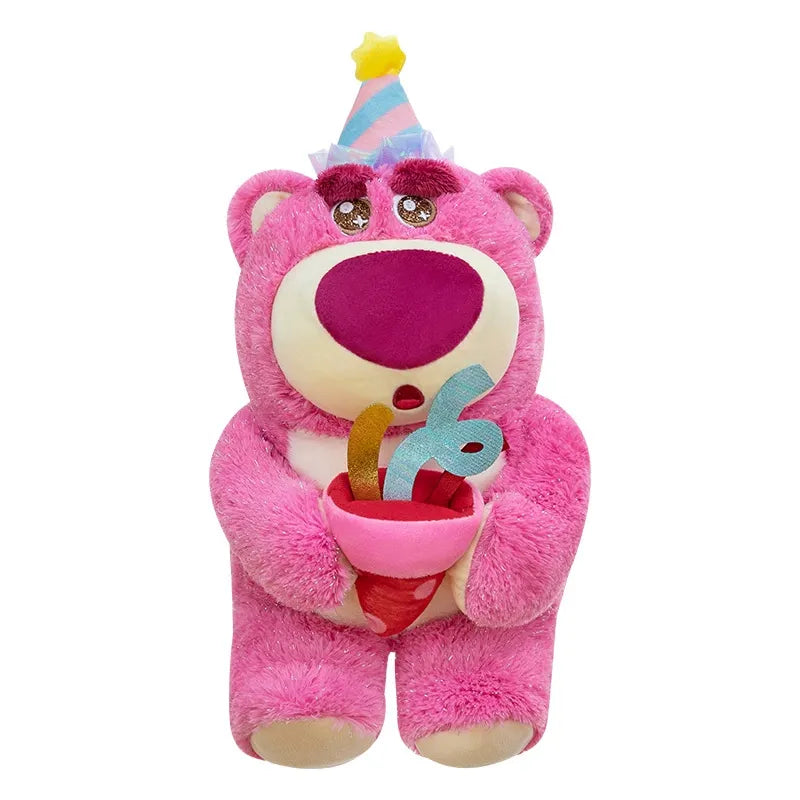 DZNY Strawberry Party Bear Anniversary Plush