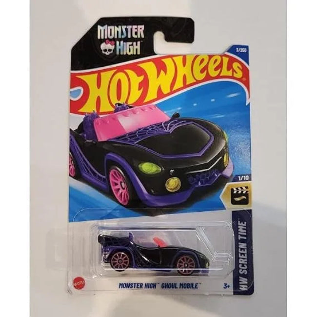 Hot Wheels Screen Time Monster High Ghoul Vehicle