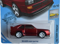 Hot Wheels Audi Sport Quattro Turbo Diecast Vehicle
